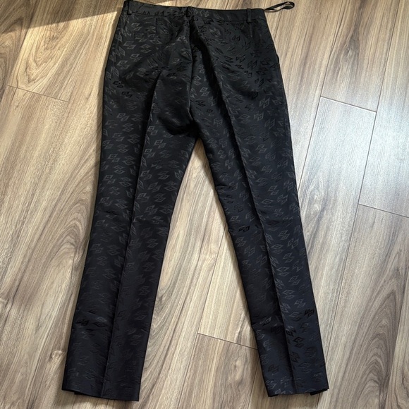 Ralph Lauren Elegant Black Satin Pants - Picture 4 of 4